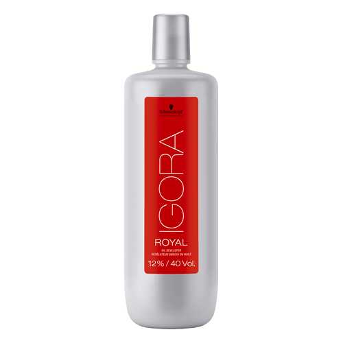 Проявитель Schwarzkopf Igora Royal Oil Developer 40 vol 12% 1000 мл в Магнит Косметик