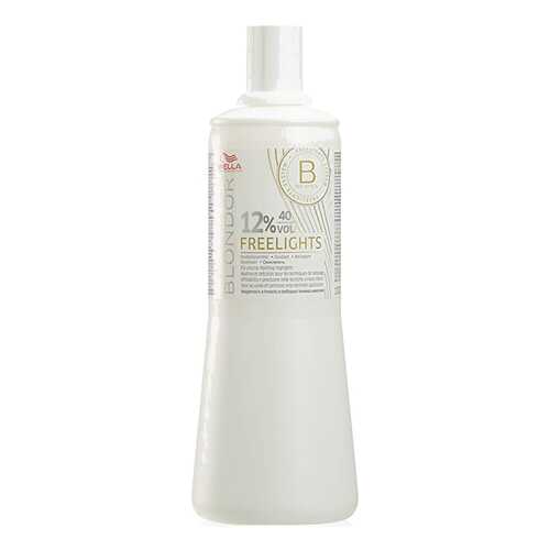 Проявитель Wella Professionals Blondor Freelights Developer 12% 1000 мл в Магнит Косметик