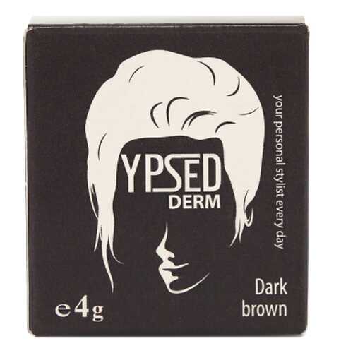 Пудра-камуфляж для волос YpsedDerm Dark brown (темно-коричневый), 4 гр в Магнит Косметик