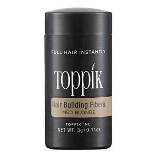 Пудра-загуститель для волос Toppik Hair Building Fibers Русый 3 гр в Магнит Косметик