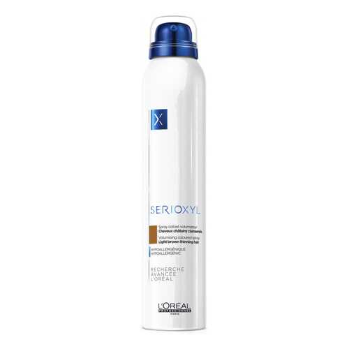 Спрей для волос Loreal Professionnel Serioxyl Volumizing Coloured Spray Light Brown 200 мл в Магнит Косметик