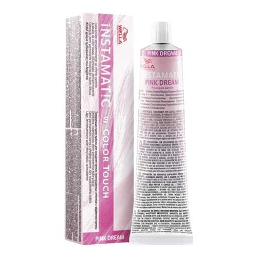 Тонирующая крем-краска Wella Color Touch Instamatic Pink Dream 60 мл в Магнит Косметик