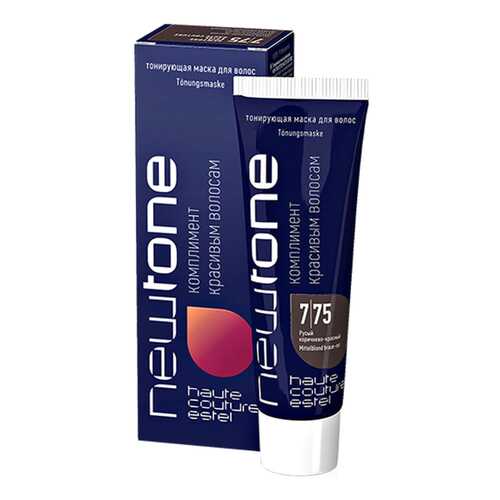 Тонирующее средство Estel Professional Newtone 7/75 Русый коричнево-красный 60мл в Магнит Косметик