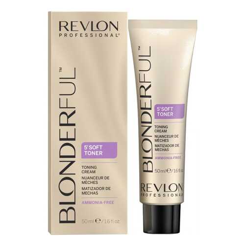 Тонирующее средство Revlon Professional Blonderful 5'Soft Toner Cream 10.01 50 мл в Магнит Косметик