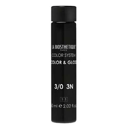 Тонирующий гель La Biosthetique Color&Gloss 3/0 3 х 60 мл LB47341 Темный шатен в Магнит Косметик