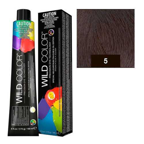 Wildcolor - Стойкая крем-краска Permanent Hair Color 5N/O Светло-коричневый 180 мл в Магнит Косметик