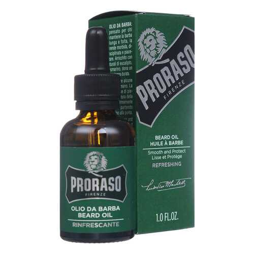 Масло для бороды Proraso Beard oil освежающее 30 мл в Магнит Косметик