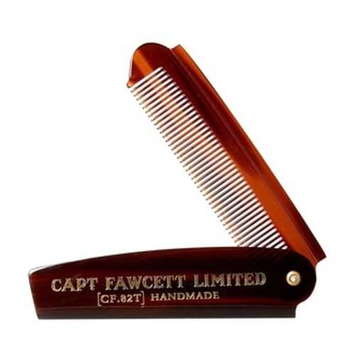 Складная расческа для бороды Captain Fawcett Folding Pocket Beard Comb в Магнит Косметик