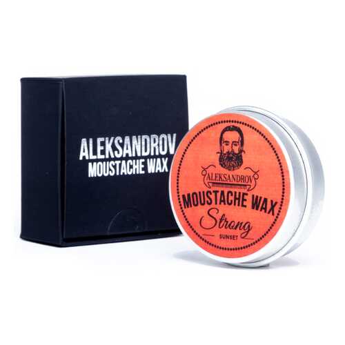 Воск для усов ALEKSANDROV Strong Sunset 13 гр в Магнит Косметик