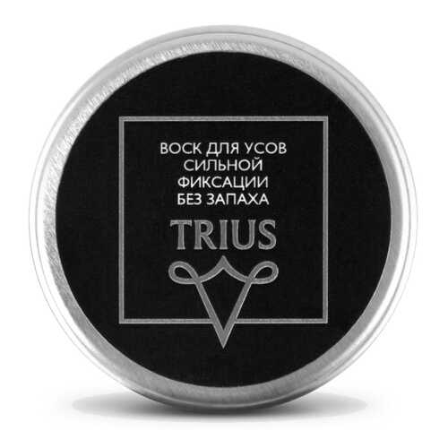 Воск для усов TRIUS Без запаха сильной фиксации 15 мл в Магнит Косметик