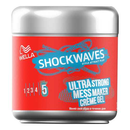 Гель для укладки Wella Shockwaves Ultra Strong Mess Maker в Магнит Косметик