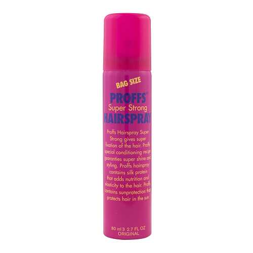 Лак для волос Proffs Super Strong Hairspray 80 мл в Магнит Косметик