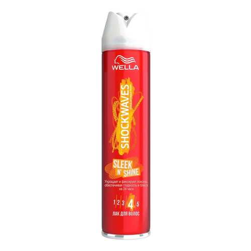 Лак для волос Wella Shockwaves Sleek N’ Shine 250 мл в Магнит Косметик
