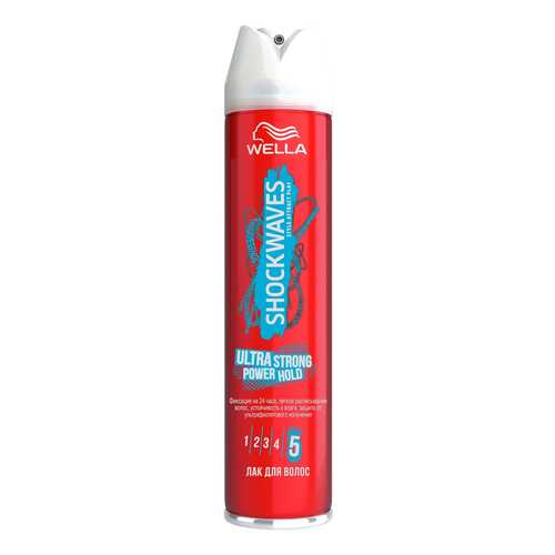 Лак для волос Wella Shockwaves Ultra Strong Power Hold 250 мл в Магнит Косметик