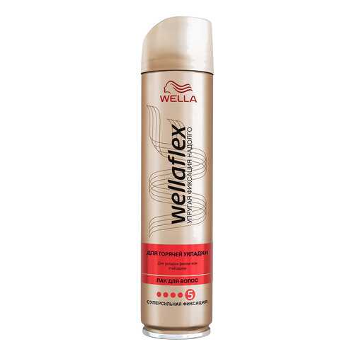 Лак для волос Wella Wellaflex Для горячей укладки 250 мл в Магнит Косметик