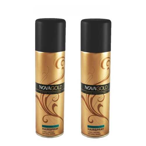 Лак суперфиксации Nova Gold 200 мл - 2 шт в Магнит Косметик
