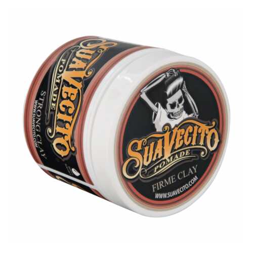 Матовая глина сильной фиксации Suavecito Firme Clay Pomade 113 гр в Магнит Косметик