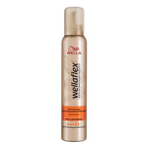 Мусс для волос Wella Wellaflex Контроль над непослушными волосами в Магнит Косметик