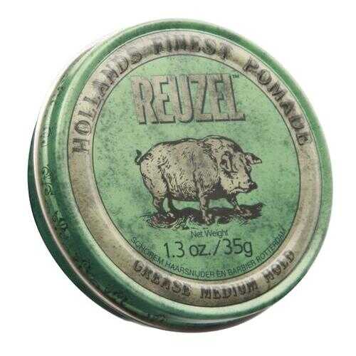 Reuzel Grease Medium Hold Pomade - Помада для укладки волос средней фиксации 35 гр в Магнит Косметик