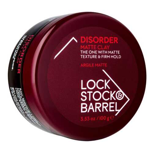 Средство для укладки волос Lock Stock & Barrel Disorder Ultra Matte Clay 100 г в Магнит Косметик