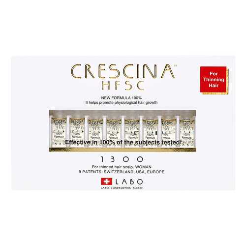 Ампулы для волос Crescina 1300 для стимулирования роста волос для женщин №20 в Магнит Косметик