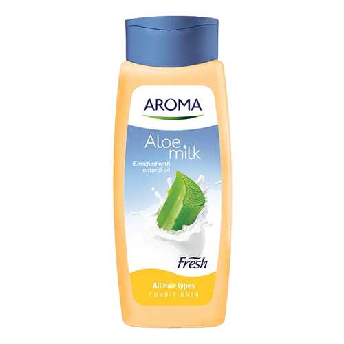 Бальзам для волос Aroma Fresh с алоэ и молоком для всех типов волос 400 мл в Магнит Косметик
