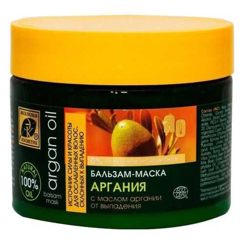 Бальзам-маска для волос Эксклюзивкосметик Argan Oil против выпадения, 260 мл в Магнит Косметик