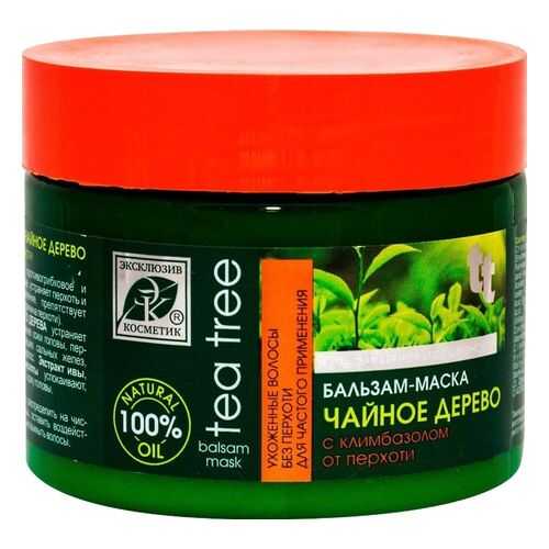 Бальзам-маска для волос Эксклюзивкосметик с маслом чайного дерева Natural OIL, 260 мл в Магнит Косметик