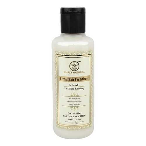 Кондиционер для волос Khadi Natural Шикакай и Мед - без парабенов, 210 мл в Магнит Косметик