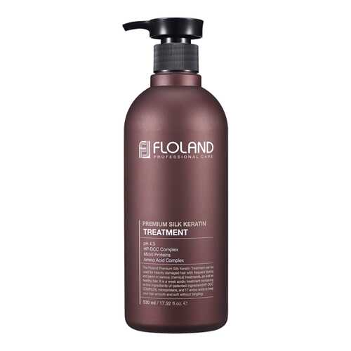 Кондиционер для волос с кератином Floland Premium Silk Keratin Treatment в Магнит Косметик