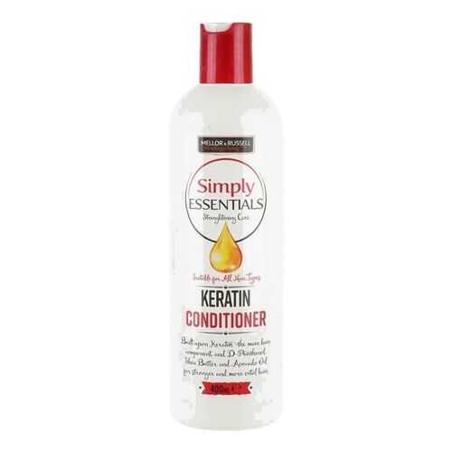 кондиционер для волос Simply Essentials Keratin Mellor&Russell, 400 мл в Магнит Косметик