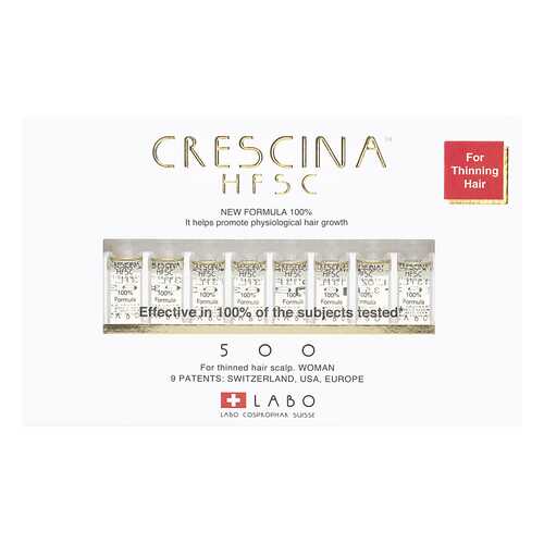 Лосьон для стимуляции роста волос для женщин 500 Crescina №10 3,5 мл в Магнит Косметик