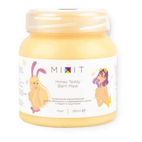 Маска-бальзам Mixit Honey Teddy Balm Mask Питательная для ослабленных волос 280 мл в Магнит Косметик