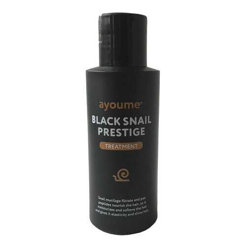 Маска для волос AYOUME BLACK SNAIL PRESTIGE TREATMENT с муцином улитки 100 мл в Магнит Косметик
