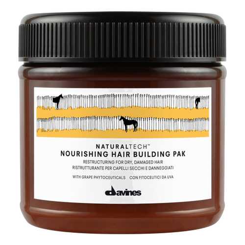 Маска для волос Davines NaturalTech Nourishing Hair Building Pak 250 мл в Магнит Косметик