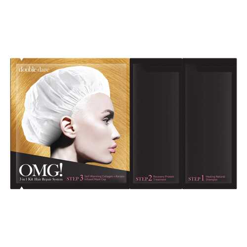 Маска для волос Double Dare OMG 3 in 1 Kit Hair Repair System 34 г в Магнит Косметик