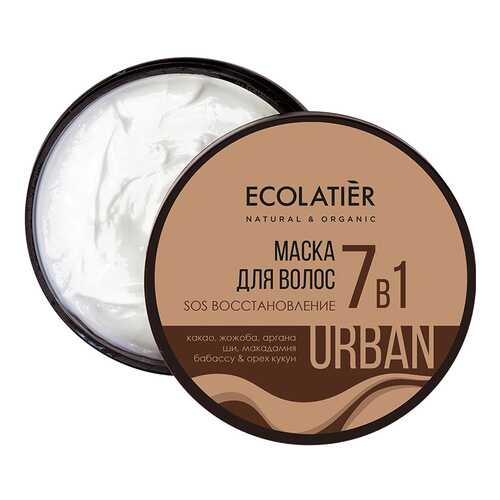 Маска для волос Ecolatier SOS Восстановление 7 в 1 380 мл в Магнит Косметик