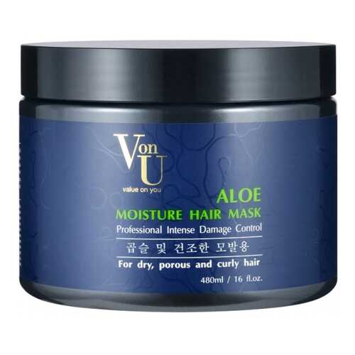 Маска для волос Richenna Von-U Aloe Moisture 480 мл в Магнит Косметик