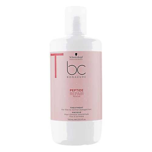 Маска для волос Schwarzkopf Professional BC Peptide Repair Rescue Treatment 750 мл в Магнит Косметик