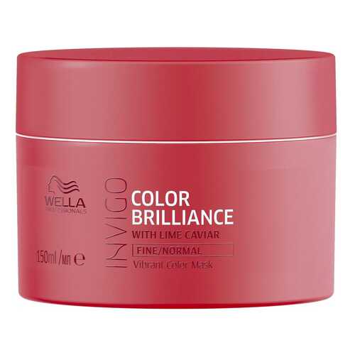 Маска для волос Wella Brilliance Line для окрашенных нормальных и тонких волос 150 мл в Магнит Косметик
