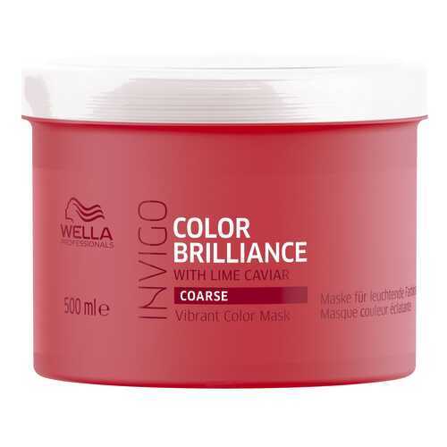 Маска для волос Wella Professionals Invigo Color Brilliance Coarse Hair Mask 500 мл в Магнит Косметик