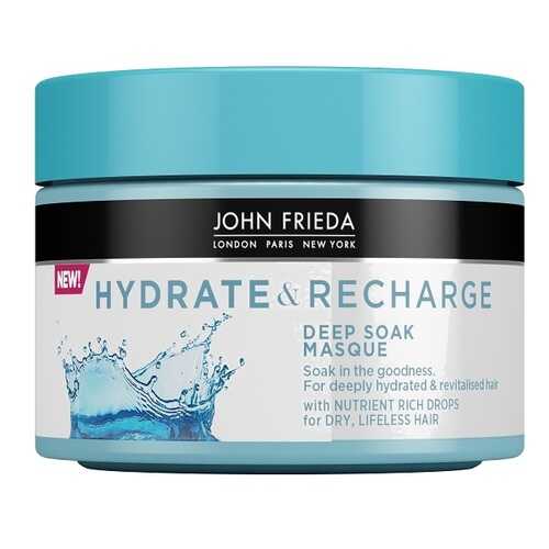 Маска John Frieda Hydrate & Recharge интенсивно увлажняющая, для сухих волос, 250 мл в Магнит Косметик