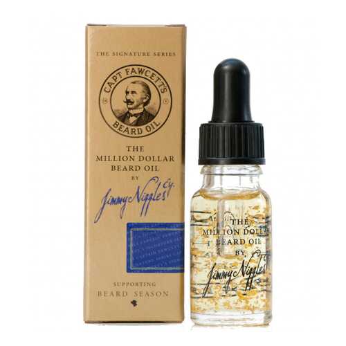 Масло для бороды Captain Fawcett Jimmy Niggles Million Dollar Beard Oil Travel Sized 10 мл в Магнит Косметик