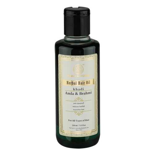 Масло для роста волос Khadi Natural Амла и Брахми 210 мл в Магнит Косметик