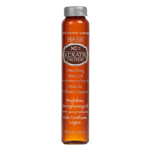 Масло для волос Hask Keratin Protein Smoothing Shine Oil Vial в Магнит Косметик
