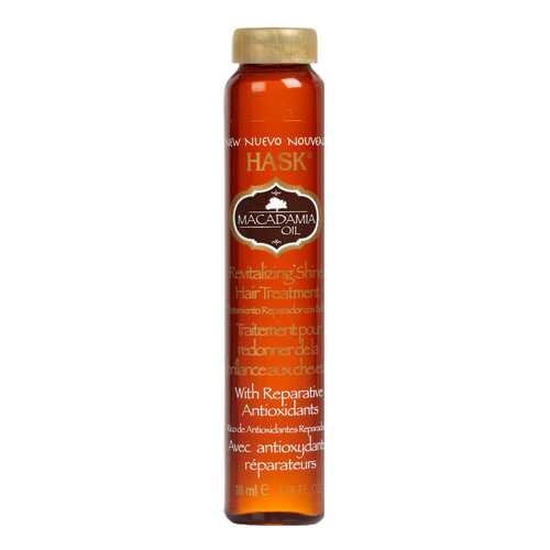 Масло для волос Hask Macadamia Oil Revitalizing Shine Hair Treatment 18 мл в Магнит Косметик