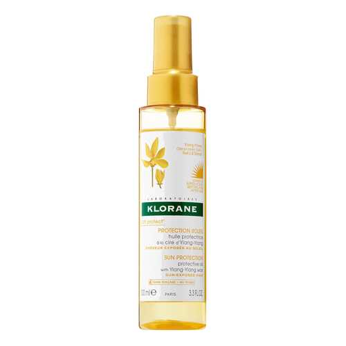 Масло для волос Klorane Sun Protection Protective Oil with Ylang-Ylang Wax 100 мл в Магнит Косметик