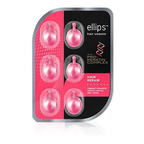 Масло Ellips PRO-KERATIN COMPLEX Hair Repair 6 капсул для сильно поврежденных волос в Магнит Косметик