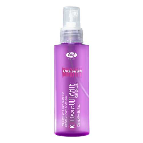 Масло Lisap Milano Ultimate Keratin Oil Plus для выпрямления вьющихся волос 120 мл в Магнит Косметик