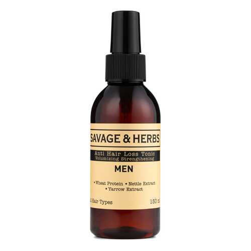Мужской травяной тоник-спрей Savage&Herbs 150 мл в Магнит Косметик